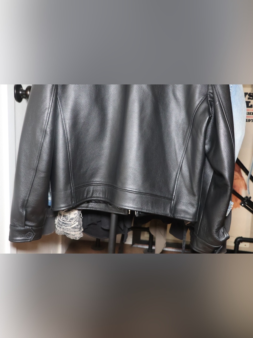 Second Layer Leather Jacket - Picture 9 of 11